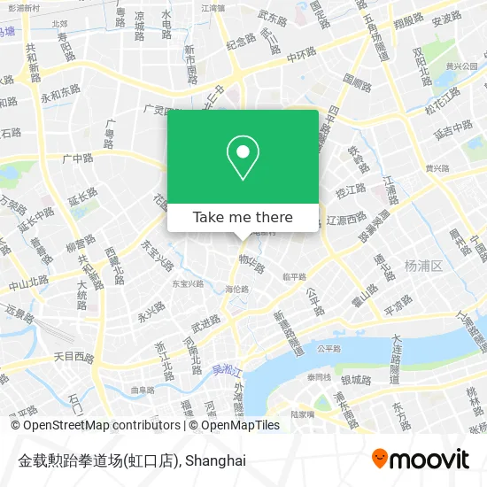 金载勲跆拳道场(虹口店) map