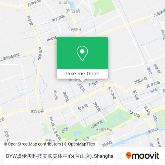 DYW焕伊美科技美肤美体中心(宝山店) map