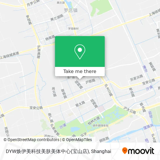 DYW焕伊美科技美肤美体中心(宝山店) map
