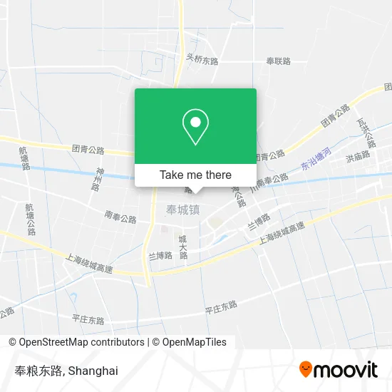 奉粮东路 map