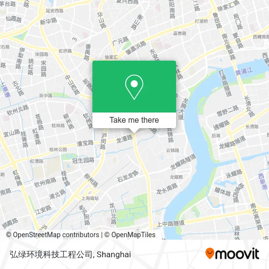 弘绿环境科技工程公司 map