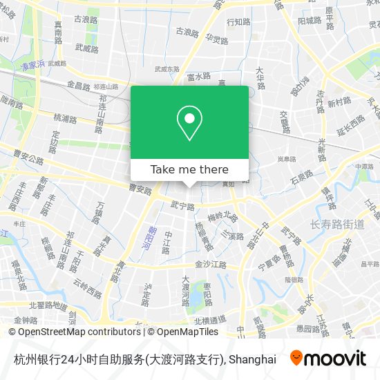 杭州银行24小时自助服务(大渡河路支行) map