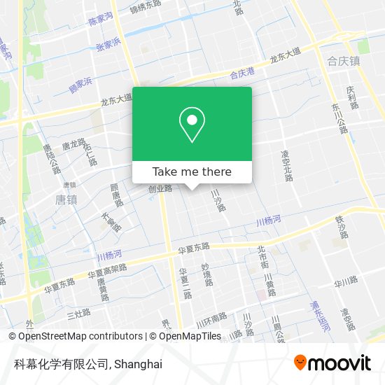 科幕化学有限公司 map