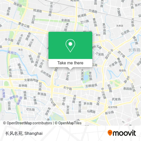 长风名苑 map