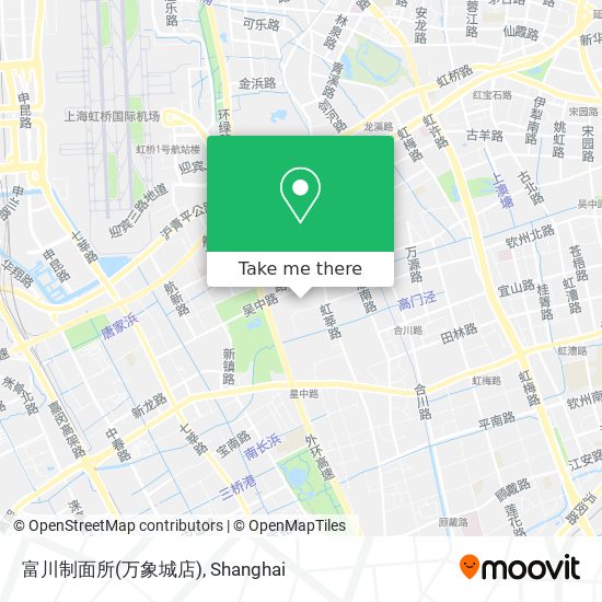 富川制面所(万象城店) map
