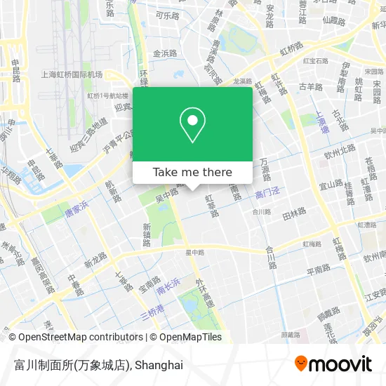 富川制面所(万象城店) map