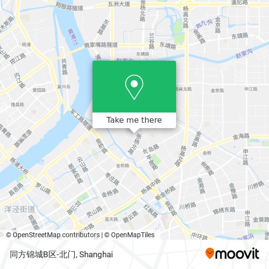 同方锦城B区-北门 map
