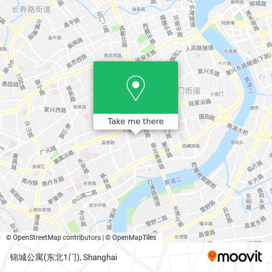 锦城公寓(东北1门) map