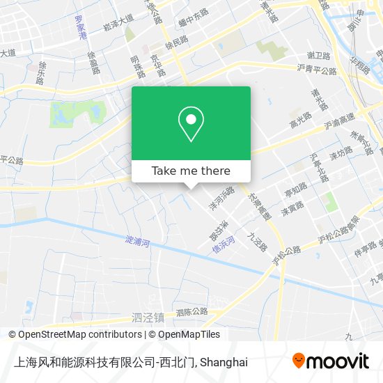 上海风和能源科技有限公司-西北门 map