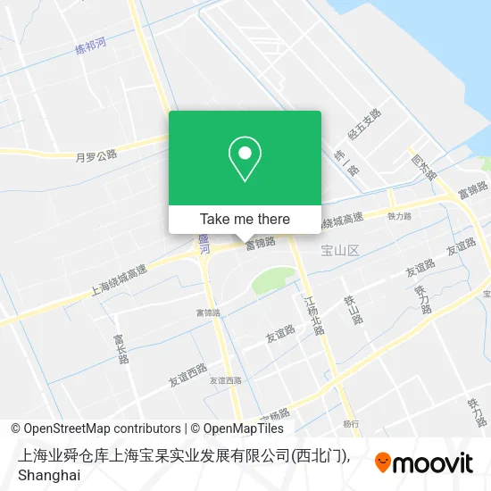 上海业舜仓库上海宝杲实业发展有限公司(西北门) map