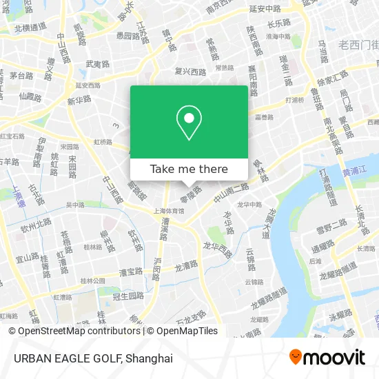 URBAN EAGLE GOLF map