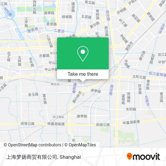 上海梦扬商贸有限公司 map