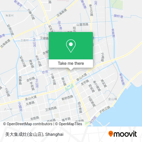 美大集成灶(金山店) map