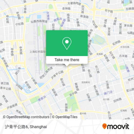 沪青平公路6 map