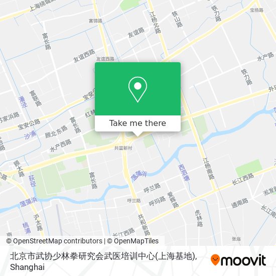 北京市武协少林拳研究会武医培训中心(上海基地) map