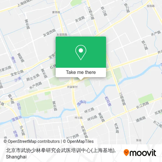 北京市武协少林拳研究会武医培训中心(上海基地) map