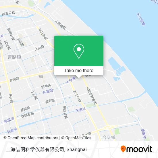 上海喆图科学仪器有限公司 map