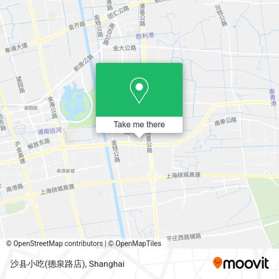 沙县小吃(德泉路店) map