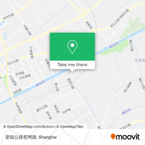 娄陆公路窑闸路 map