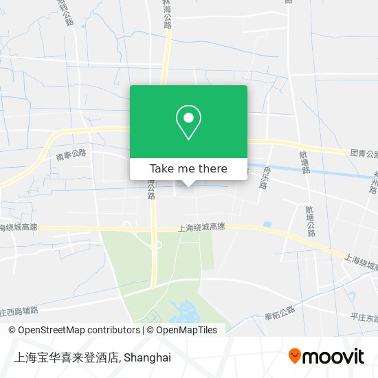 上海宝华喜来登酒店 map