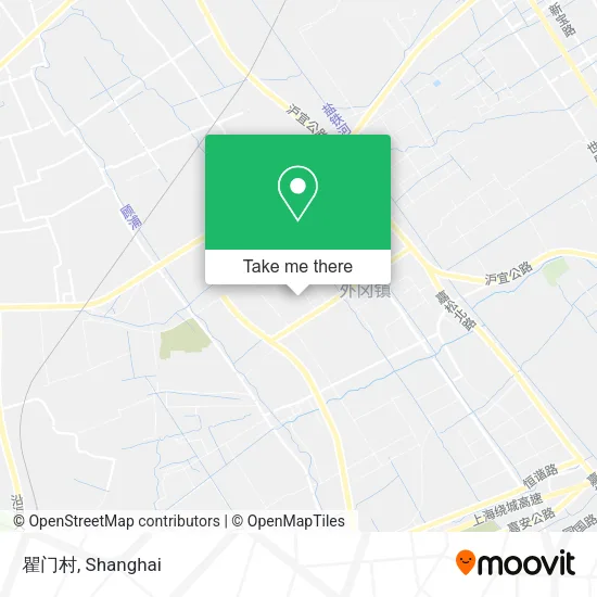 瞿门村 map