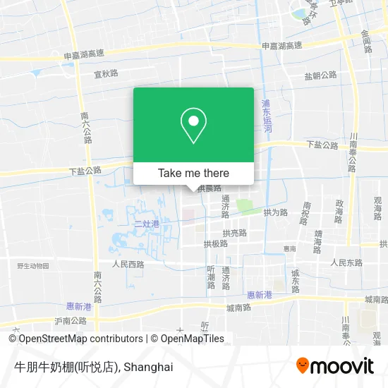 牛朋牛奶棚(听悦店) map