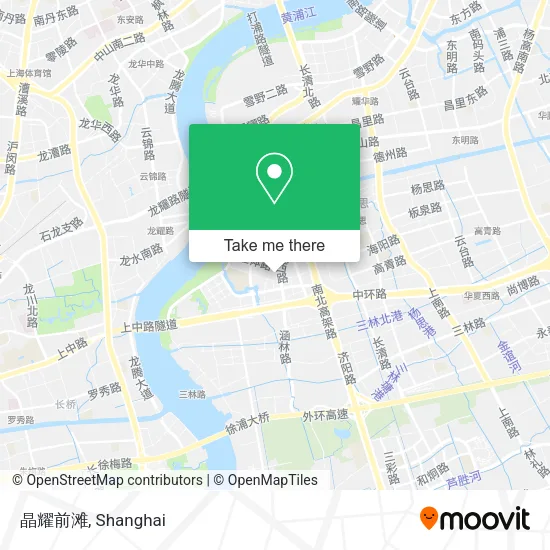 晶耀前滩 map