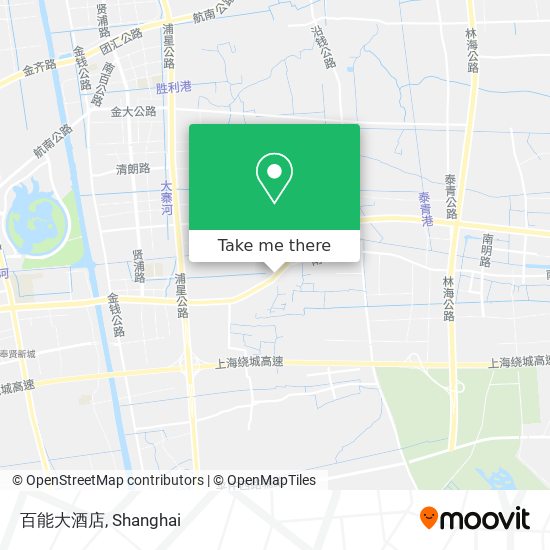 百能大酒店 map