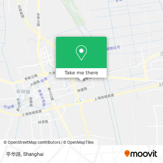 亭华路 map