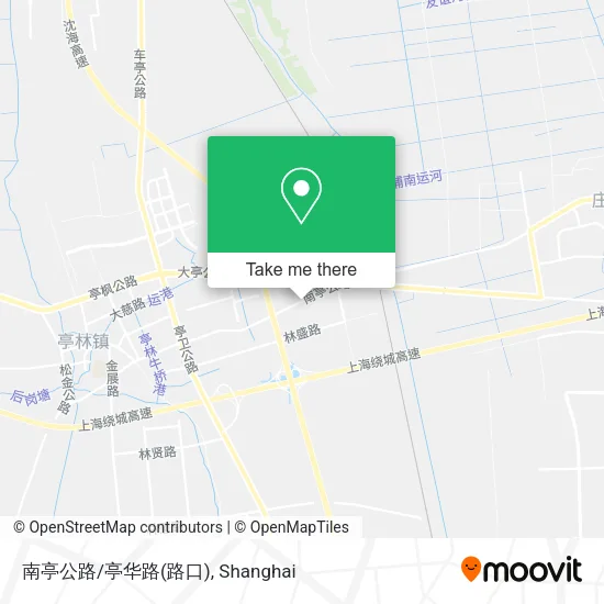 南亭公路/亭华路(路口) map