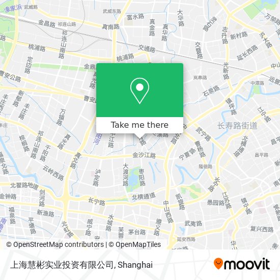 上海慧彬实业投资有限公司 map