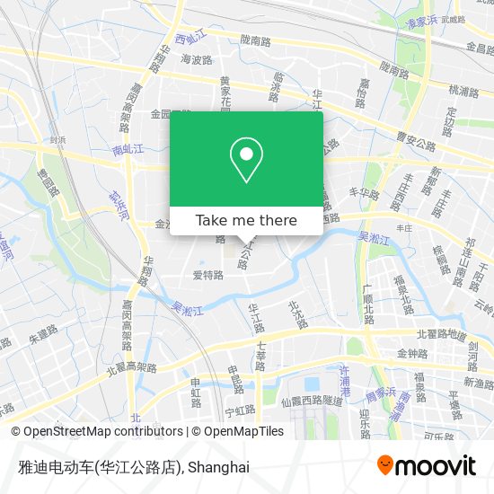雅迪电动车(华江公路店) map