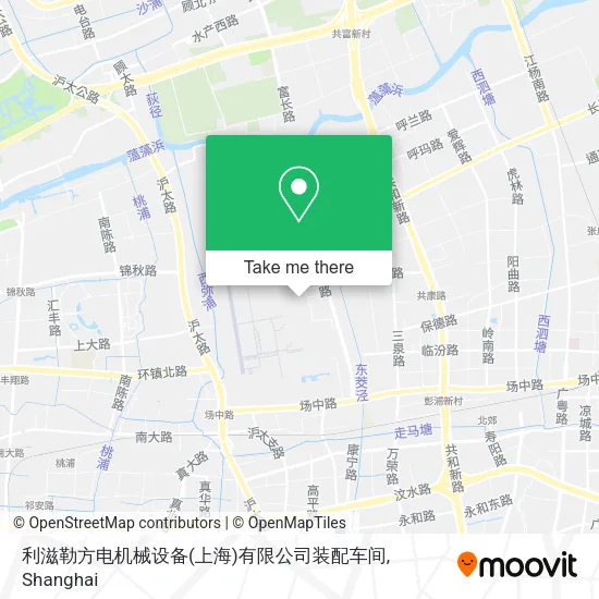 利滋勒方电机械设备(上海)有限公司装配车间 map