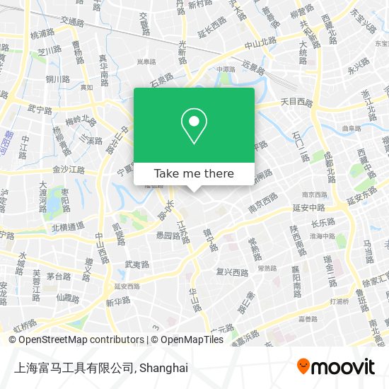 上海富马工具有限公司 map