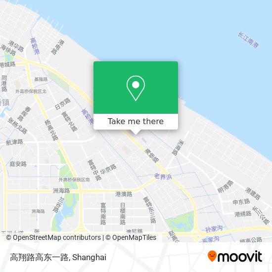 高翔路高东一路 map