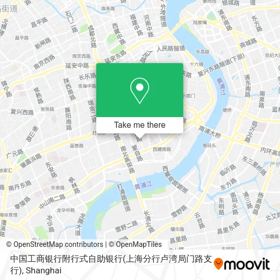 中国工商银行附行式自助银行(上海分行卢湾局门路支行) map