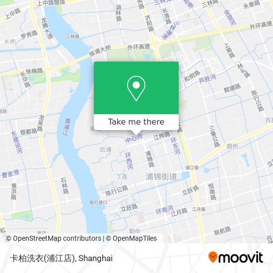 卡柏洗衣(浦江店) map