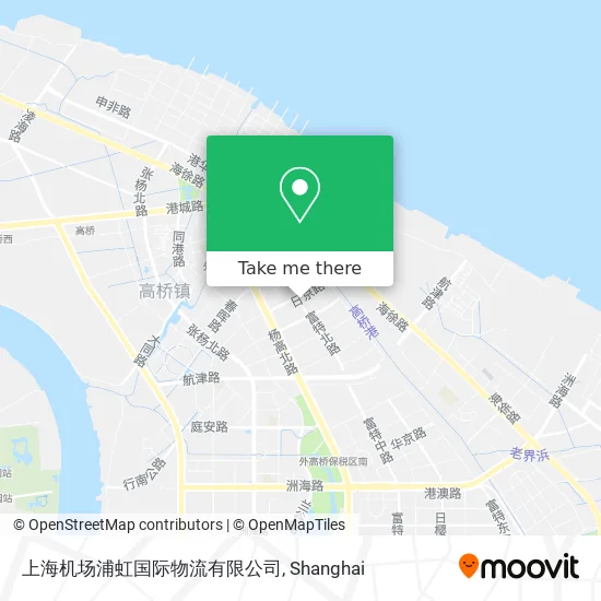上海机场浦虹国际物流有限公司 map