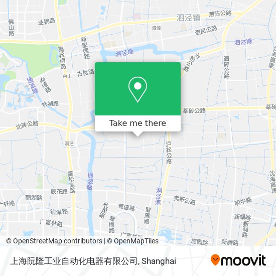 上海阮隆工业自动化电器有限公司 map