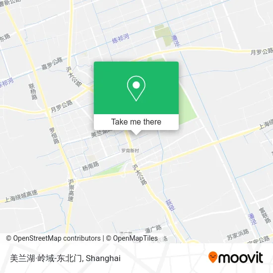美兰湖·岭域-东北门 map