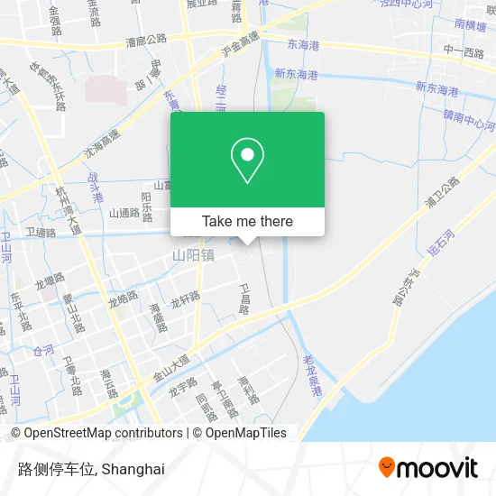 路侧停车位 map