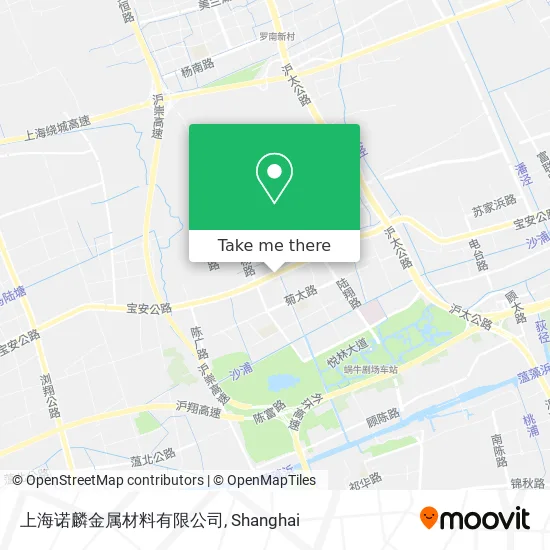 上海诺麟金属材料有限公司 map