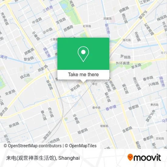 来电(观世禅茶生活馆) map