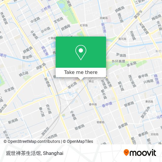观世禅茶生活馆 map