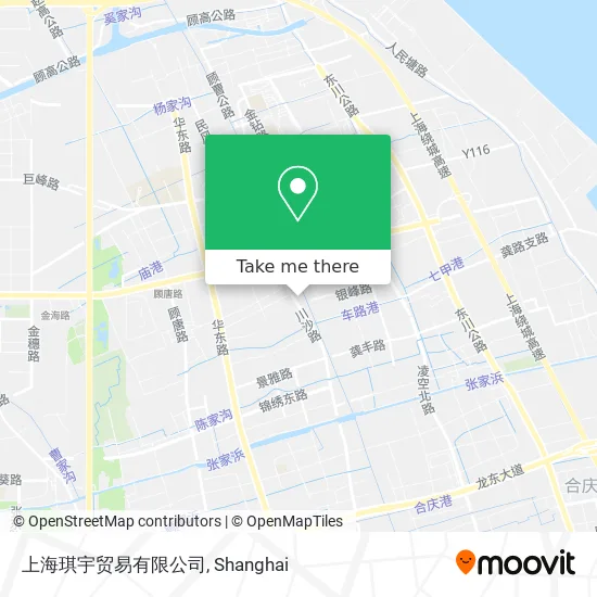 上海琪宇贸易有限公司 map