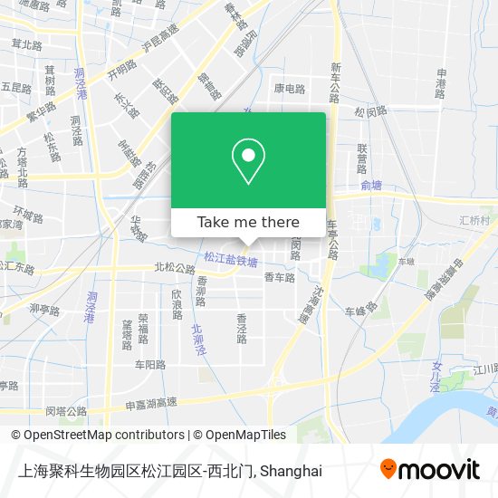 上海聚科生物园区松江园区-西北门 map