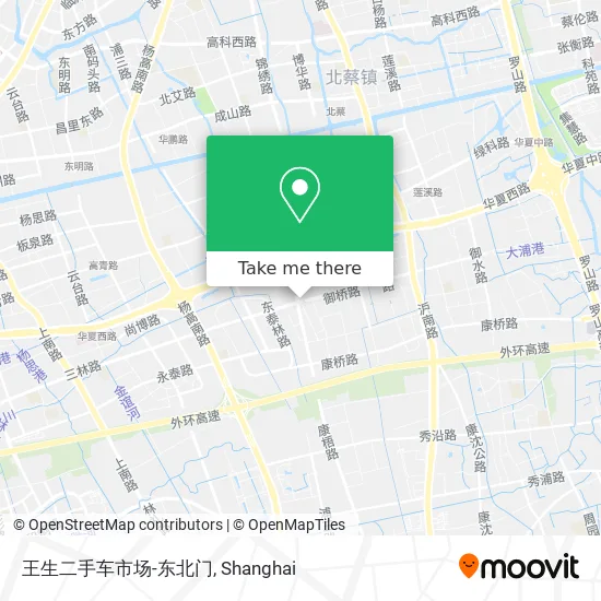 王生二手车市场-东北门 map