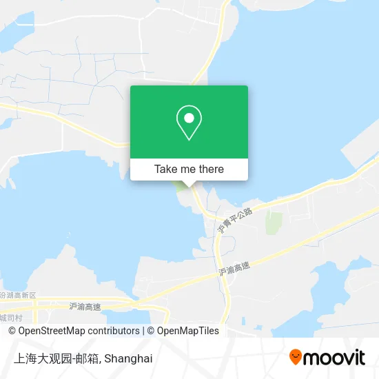 上海大观园-邮箱 map