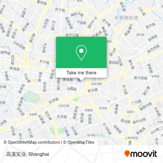 高溪实业 map