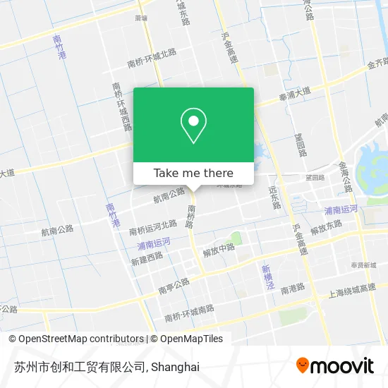 苏州市创和工贸有限公司 map